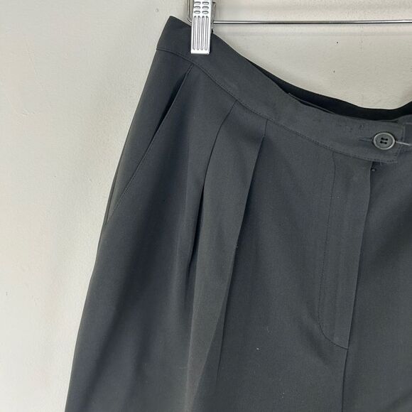 Vintage Jones New York Dark Green Tapered Work Trousers Slacks - Picture 7 of 8